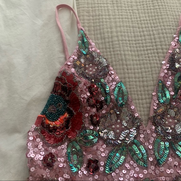 ASOS Multicolor Sequin Mini Dress - Picture 8 of 10